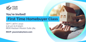 Homebuyer seminar Eventbrite Banner template