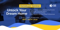 Homebuyer seminar Eventbrite Banner template