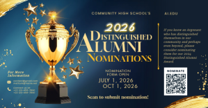 Homecoming Alumni Nominations Form Template Portada de evento de Facebook