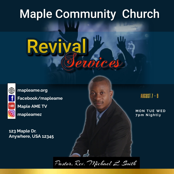 Template PosterMyWall