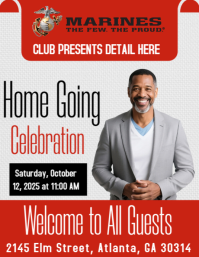 Homecoming Flyer (US Letter) template