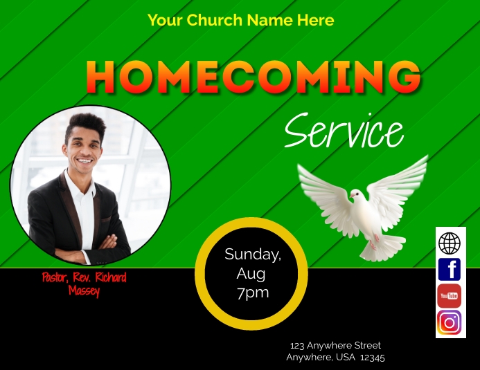 Homecoming Template | PosterMyWall