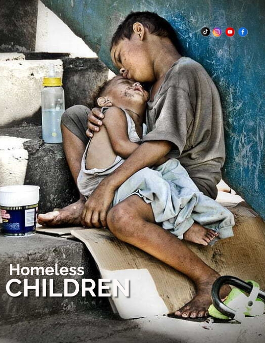 HOMELESS CHILDREN DAY Template | PosterMyWall