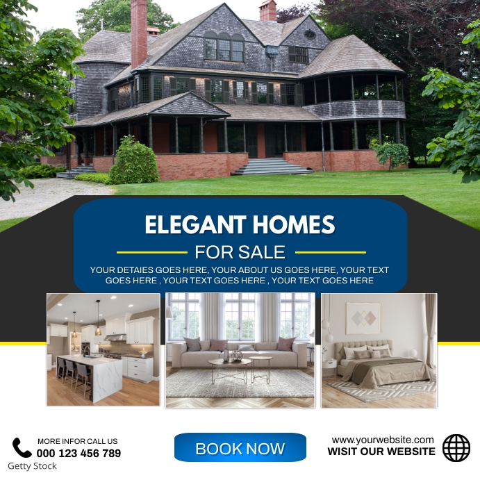 Copy of Homes for sale | PosterMyWall