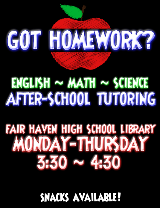 Homework Flyer Template | PosterMyWall
