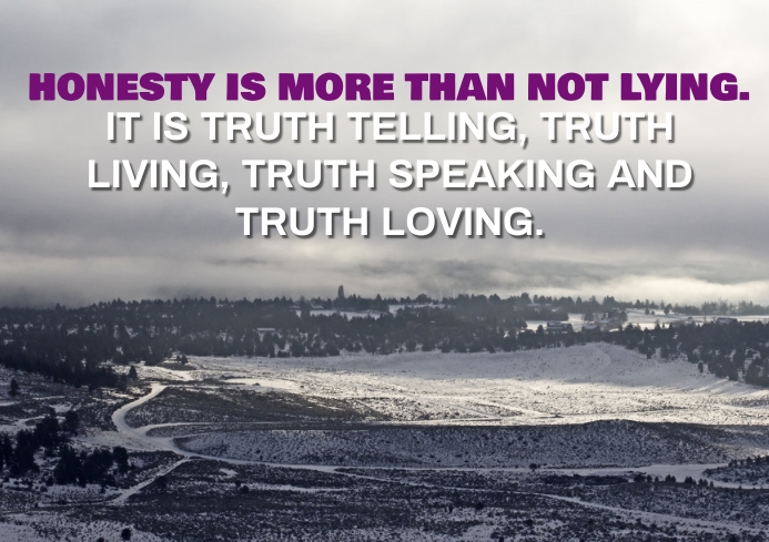 HONESTY AND TRUTH QUOTE TEMPLATE PosterMyWall HONESTY AND TRUTH QUOTE TEMPLATE PosterMyWall
