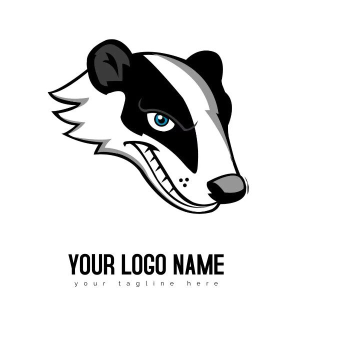 Honey badger Wolverine Template | PosterMyWall honey-badger-wolverine-template-postermywall