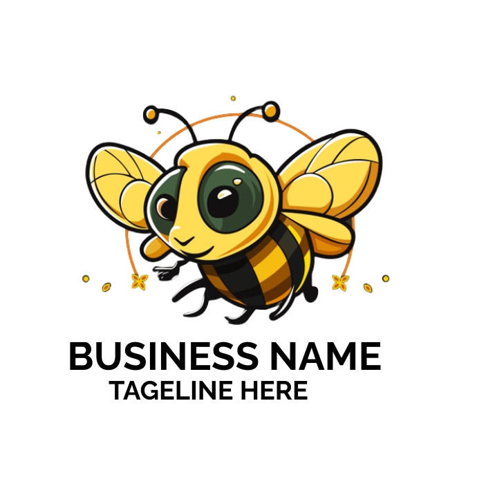 honey bee logo,queen bee,bee hive,wasp hive, template