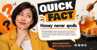 Wit Interesting Facts ปกอีเวนต์บน Facebook Template