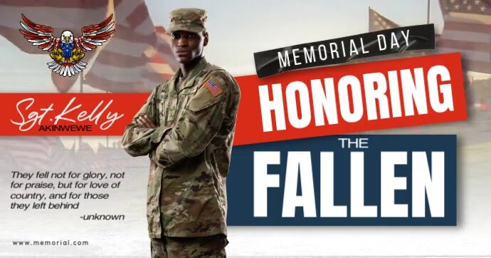 Honoring the Fallen Изображение, которым поделились на Facebook template