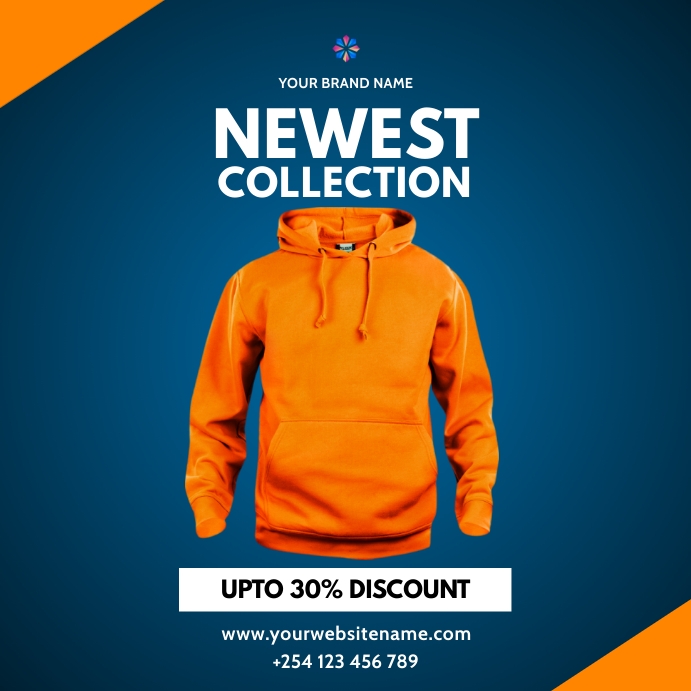 hoodie fashion sale template PosterMyWall