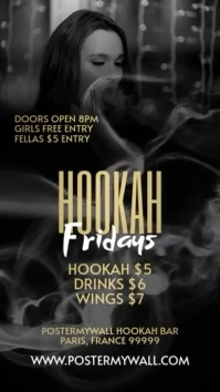 Hookah Bar Instagram Stories Video Template
