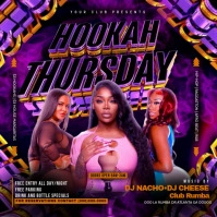 Hookah Instagram Plasing template