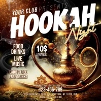 Hookah Wpis na Instagrama template