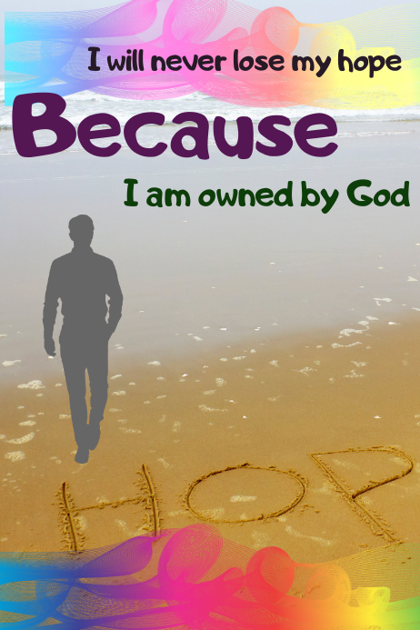 Hope Photo Header Hope Template | PosterMyWall