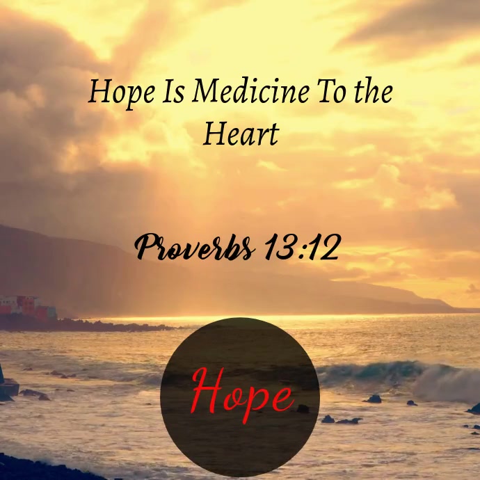 Hope Scripture Video Template | PosterMyWall