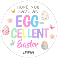 Hope You Have an Egg-cellent Easter Gift Tag Printable Wpis na Instagrama template