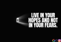 HOPES AND FEARS QUOTE TEMPLAT A1 template