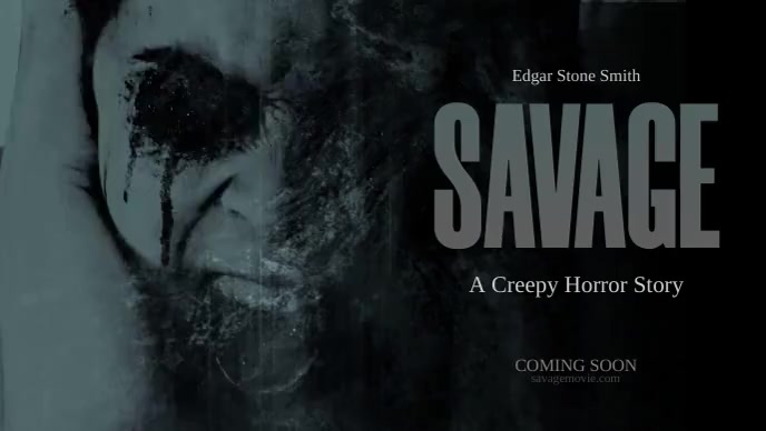 Horror Movie Facebook Video Template | PosterMyWall