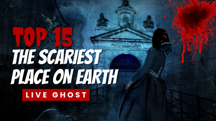 Horror Youtube Thumbnail template