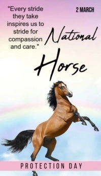 Horse Business Card 名片 template