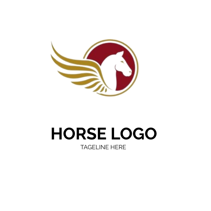 HORSE LOGO template