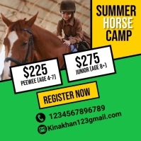 horse ride Logótipo template