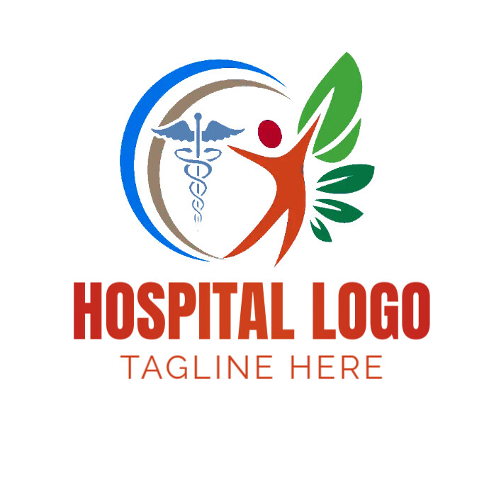 Hospital logo, clinic logo template