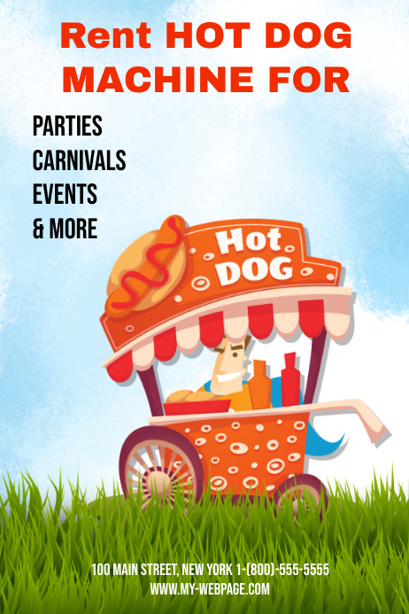 f printable template Truck Dog Food PosterMyWall Hot Template f printable template Truck Dog Food PosterMyWall Hot Template