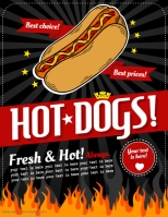 620 Hot Dog Customizable Design Templates Postermywall