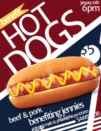 910 Hot Dog Sale Customizable Design Templates Postermywall