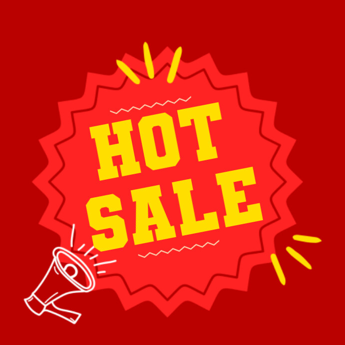HOT SALE Instagram Post template