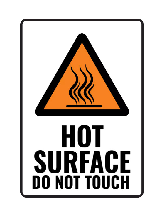 Hot Surface Poster Template PosterMyWall