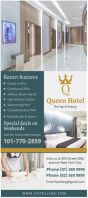 Lodging Rack Card Hotel resort rack card Template | PosterMyWall