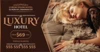 HOTEL BANNER Facebook Shared Image template