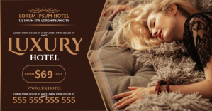 HOTEL BANNER Imagen Compartida en Facebook template