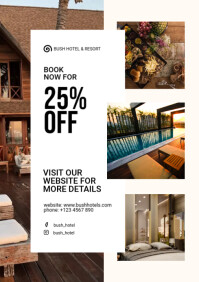 Hotel booking with a discount Template | PosterMyWall