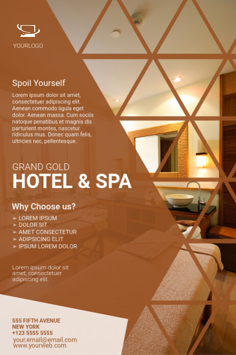 Hotel Flyer Template PosterMyWall Hotel Flyer Template PosterMyWall