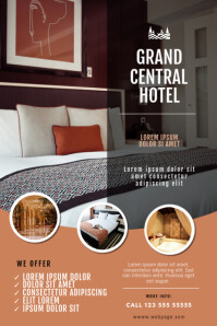 510 Hotel Customizable Design Templates Postermywall
