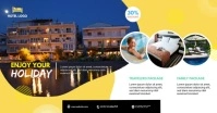Hotel Offer Ad Template Immagine condivisa di Facebook