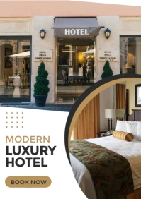 Hotel Poster A2 template
