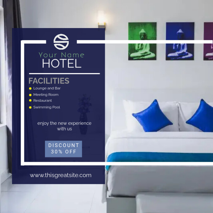 Hotel Promo Template | PosterMyWall