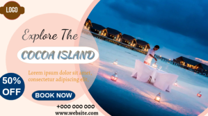 Hotel promotion Digitalanzeige (16:9) template