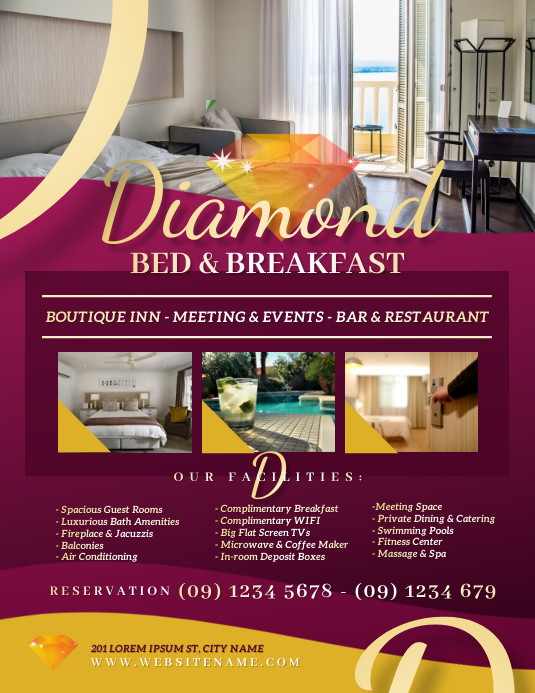 Hotel Promotion Flyer Template | PosterMyWall