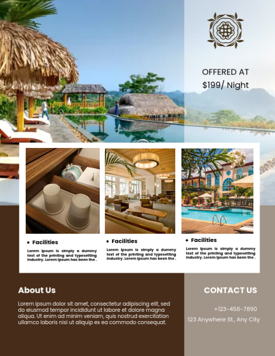 hotel promotion template PosterMyWall