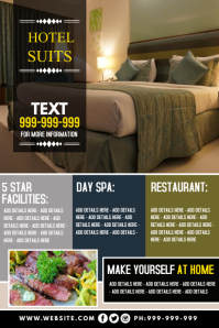 860 Hotel Customizable Design Templates Postermywall