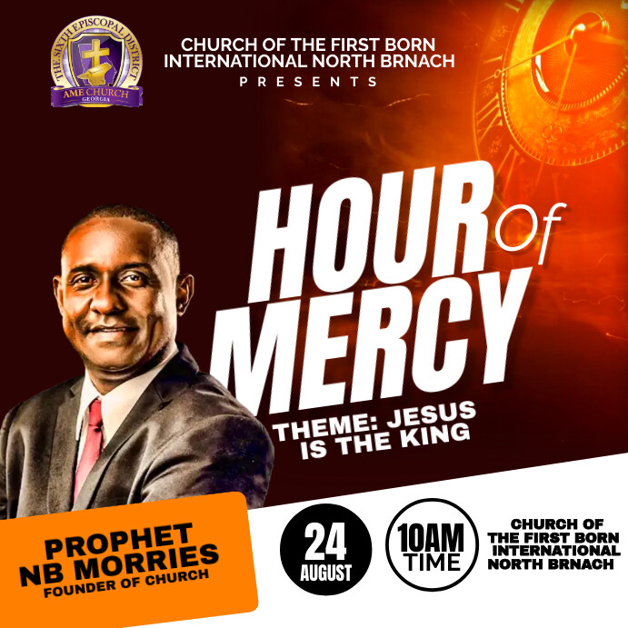 Hour of mercy Template | PosterMyWall