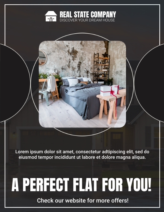 House Ads Flyer (US Letter) template