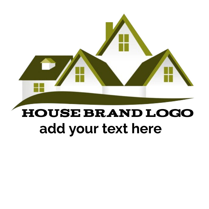 Branded House Graphics House brand logo Templat | PosterMyWall