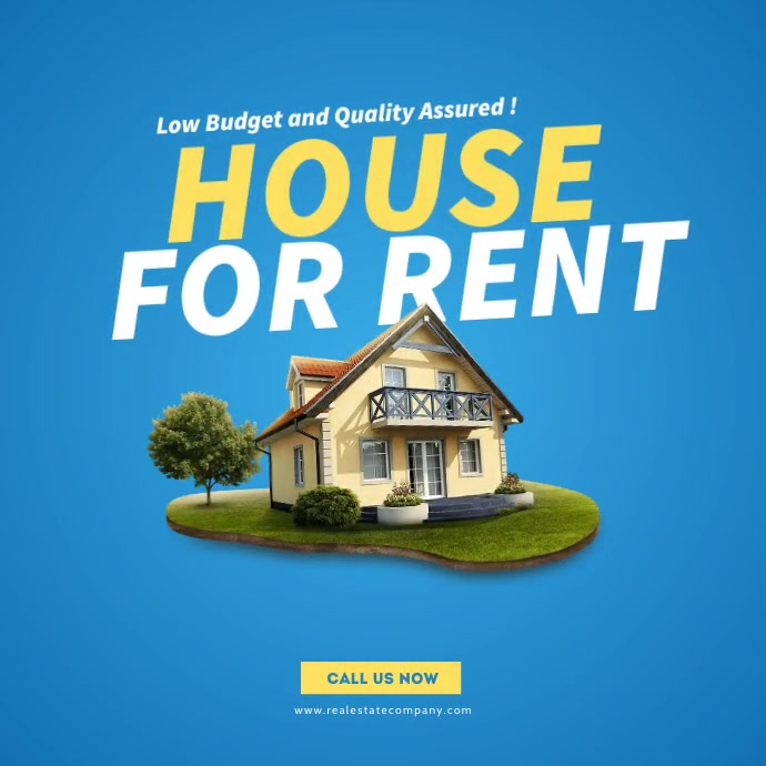House For Rent Ad Template PosterMyWall